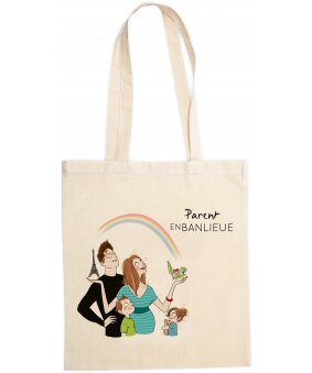 Sac Parent en banlieue, signé Nathalie Jomard