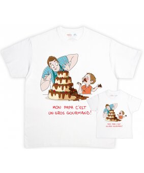 T-shirt père-fils 