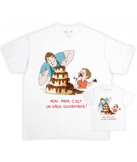 T-shirt père-fils 