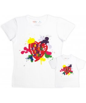 T-shirt mère-fils 