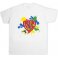 Tee-Shirt homme blanc "Peinture pour papa"