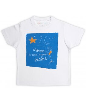 Tee-Shirt garçon blanc 