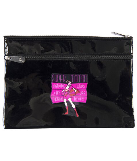 Pochette aspect vinyle "Super Maman"