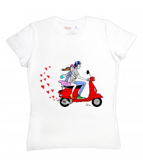 Cadeau pour la Saint Valentin : Le T-shirt femme signé Pacco