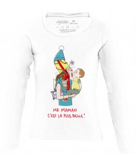 T-shirt maman manches longues 
