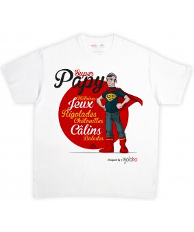 T-shirt Super Papy