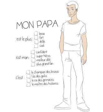 Tee shirt à colorier